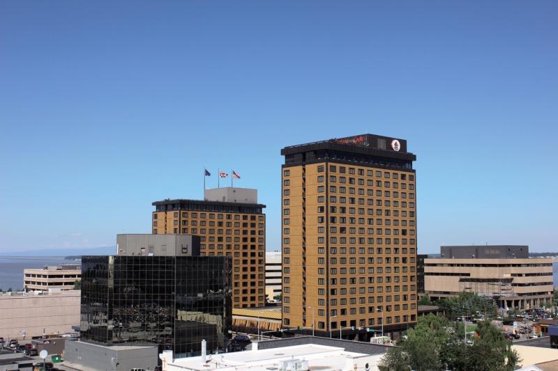 The Hotel Captain Cook Anchorage Exterior foto